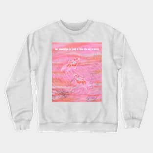 Perfection of Love is Imperfect Fishes Funny Valentines Day Crewneck Sweatshirt